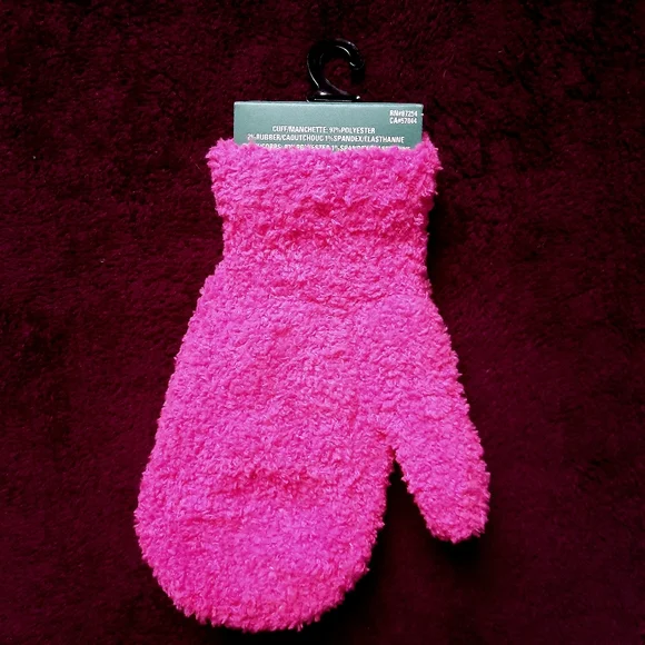 NWT Smugadoo Kids Pink Mittens - Picture 2 of 3
